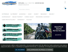 Tablet Screenshot of motoprym.com